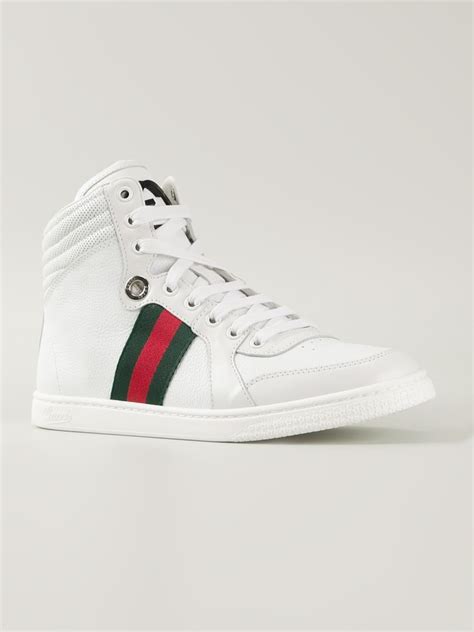 gucci white hi tops